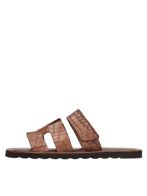 Mules in pelle THE SANDALS FACTORY | M7897CUOIO